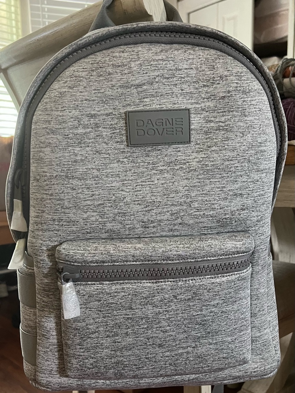 NWT Dagne Dover Large Heather Grey Backpack